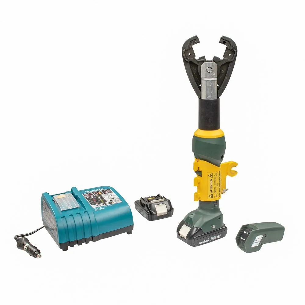 Greenlee EK425LXRK12 EK425LXR 6 Ton, Kearney Profile Remote Crimper, 2.0Ah Battery, 12V Charger 