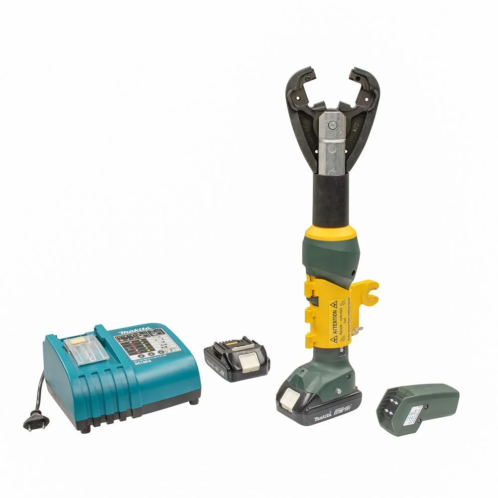 Greenlee EK425LXRK22 EK425LXR 6 Ton, Kearney Profile Remote Crimper, 2.0Ah Battery, 230V Charger 