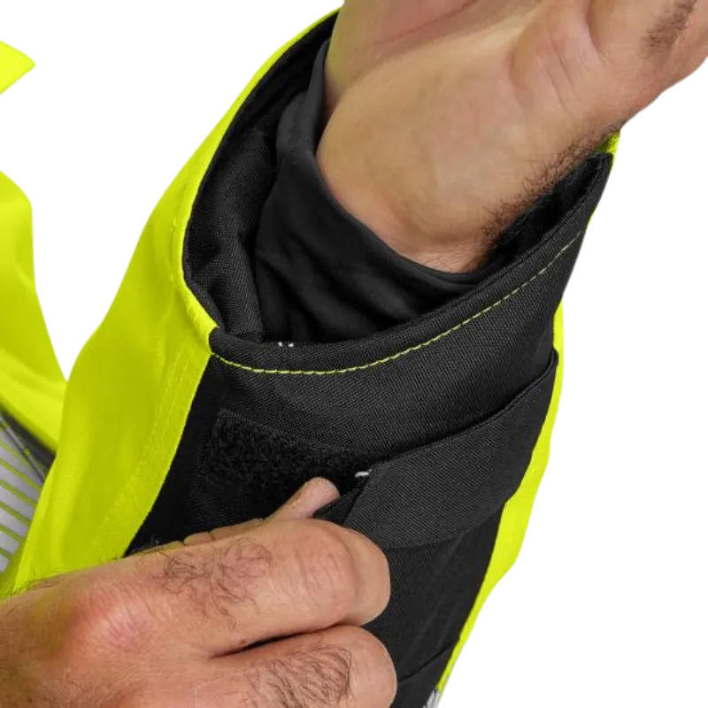 High-Visibility Waterproof Loose Fit Heavyweight Insulated Class 3 Jacket | Brite Lime