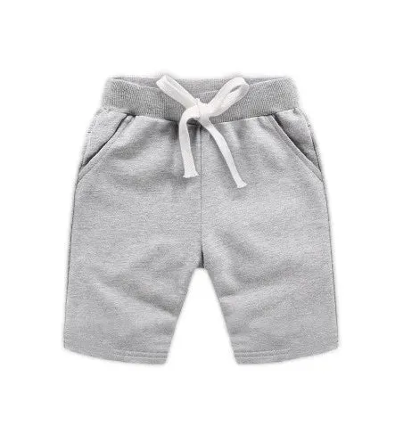 Hot Sale Baby Clothing Boys High Quality Colorful Shorts Summer Fashion Cotton Trousers Kids Solid Beach Shorts Children's Pants