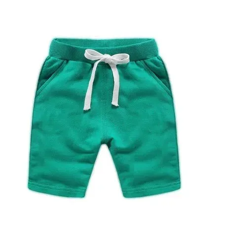 Hot Sale Baby Clothing Boys High Quality Colorful Shorts Summer Fashion Cotton Trousers Kids Solid Beach Shorts Children's Pants