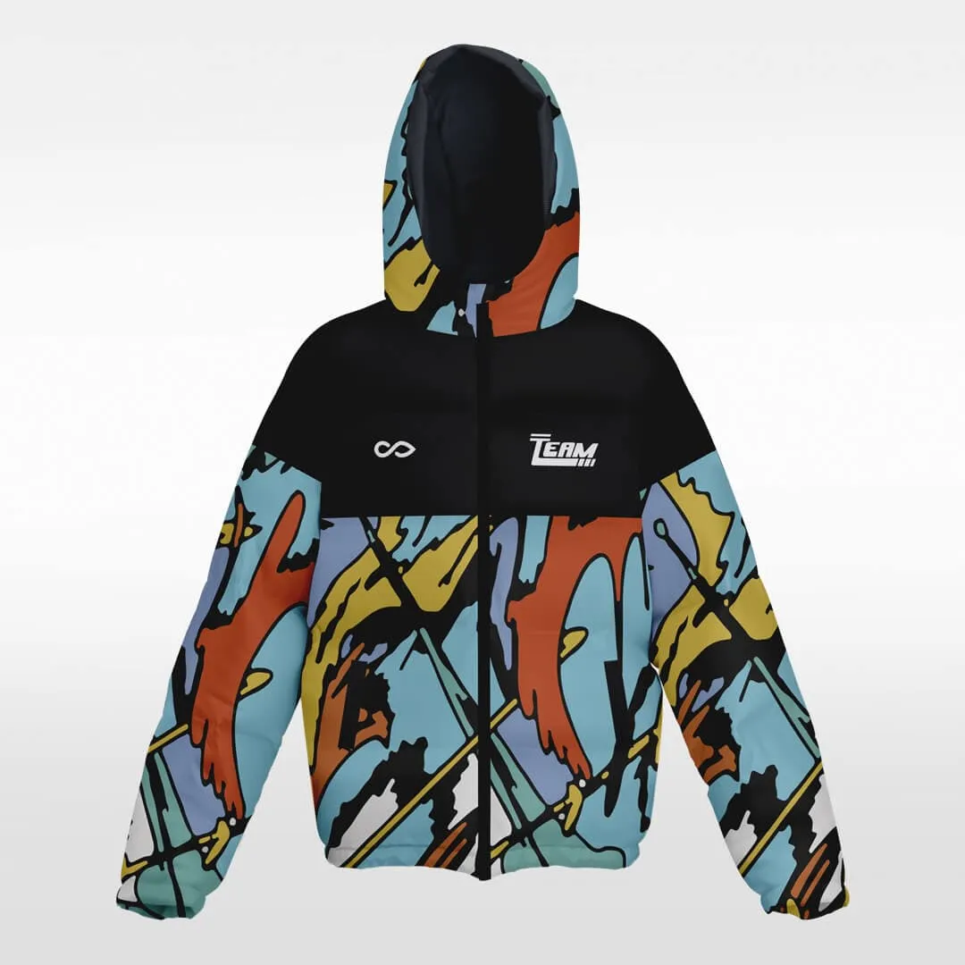 Irises - Customized Sublimated Winter Jacket 009