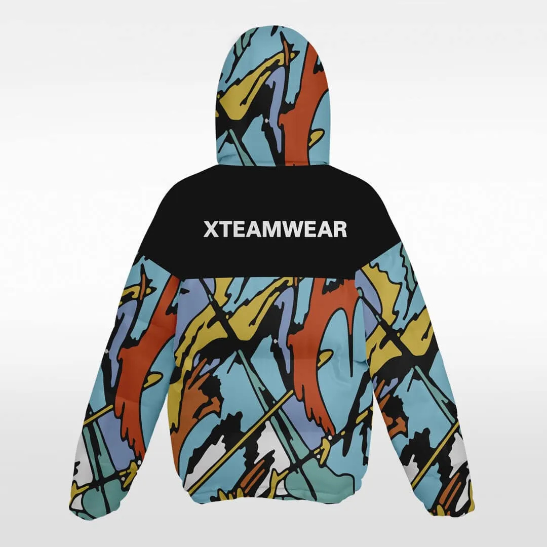 Irises - Customized Sublimated Winter Jacket 009