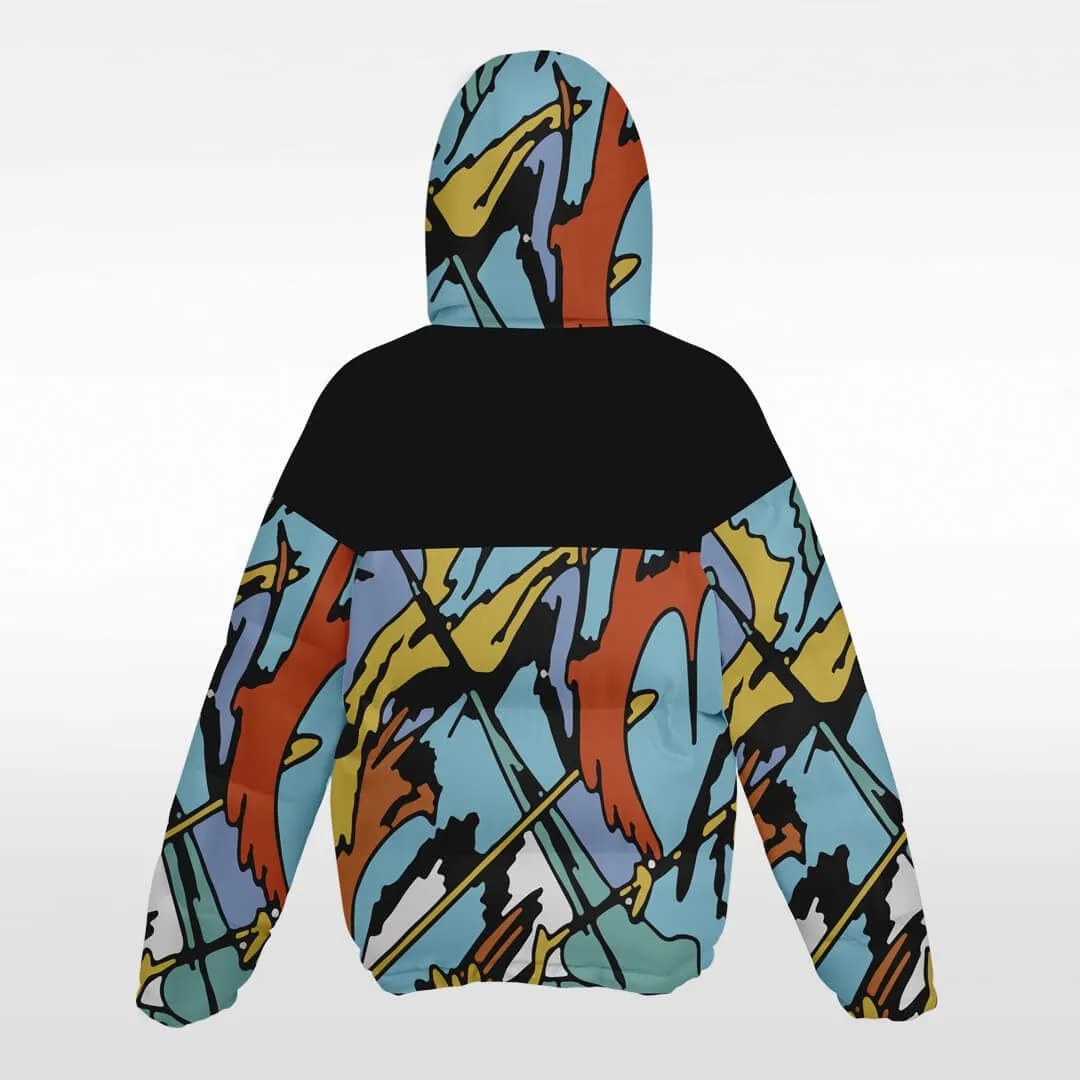 Irises - Customized Sublimated Winter Jacket 009