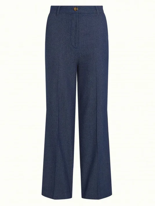 KING LOUIE Blue Hennite Marcie Pants