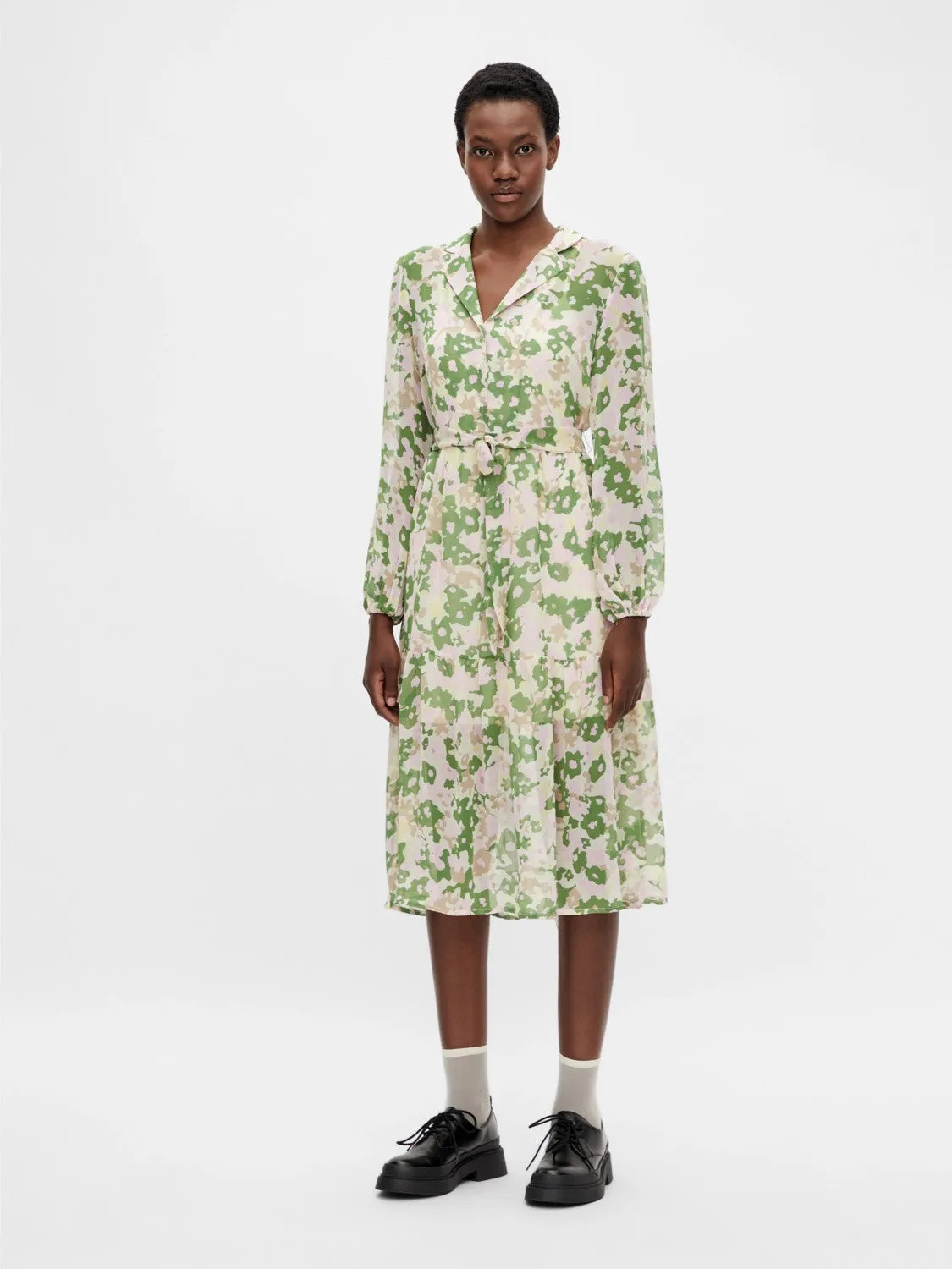 Kirsten Midi Dress (Green)