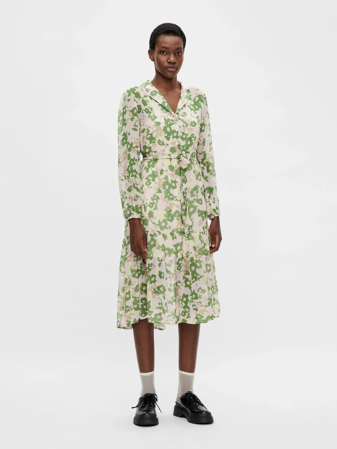 Kirsten Midi Dress (Green)