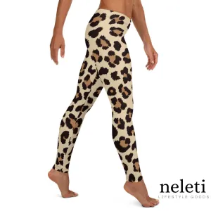 Leggings for Women with Leopard Print  - Trendy and Comfortable Activewear