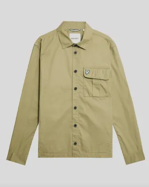 Lyle & Scott Premium Pleated Overshirt/Woolwich - New AW24