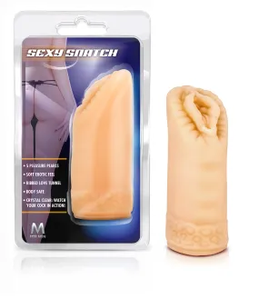 M For Men Sexy Snatch Masturbator Beige