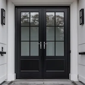 Made to Measure External Sunningdale Heritage French Doors - 57mm Thick, Six Colour Options - Double Glazing