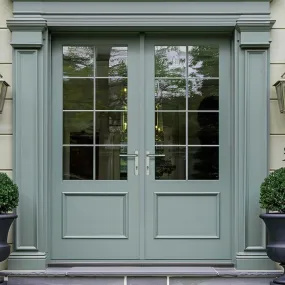 Made to Measure External Turnberry Heritage French Doors - 57mm Thick, Six Colour Options - Double Glazing