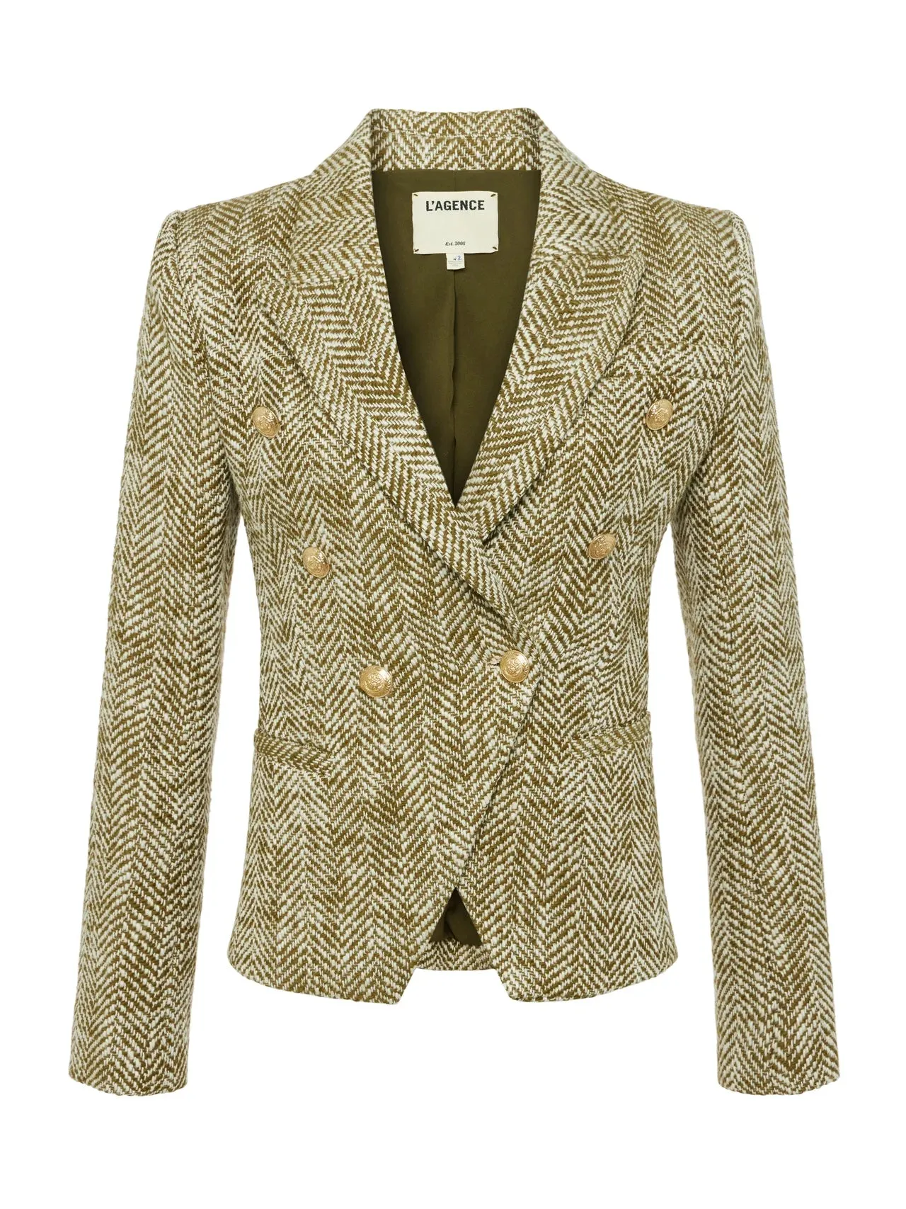 Marie Herringbone Blazer