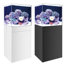 Marine Fish Tank & Cabinet Kit - White / Black 150L - 67cm