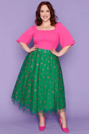 Marseille Strawberry Patch Skirt