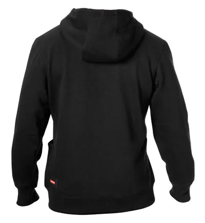 Mens Hard Yakka Brushed Fleece Hoodie Jumper Black Y19326