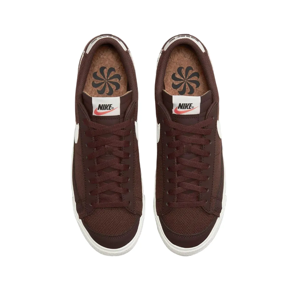 Mens Nike Blazer Low 77 Vintage Premium Earth Brown Athletic Shoes