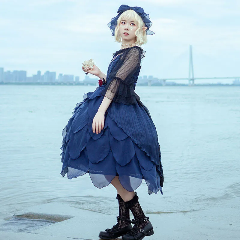 Mermaid in Deep Sea ~ Classic Lolita JSK Dress by Infanta