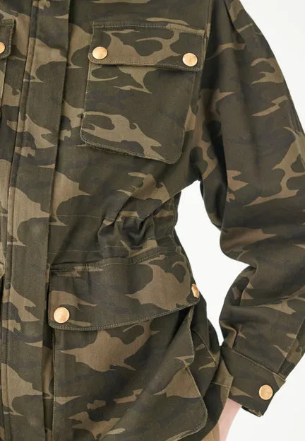 Minna Camo Pine Jacket