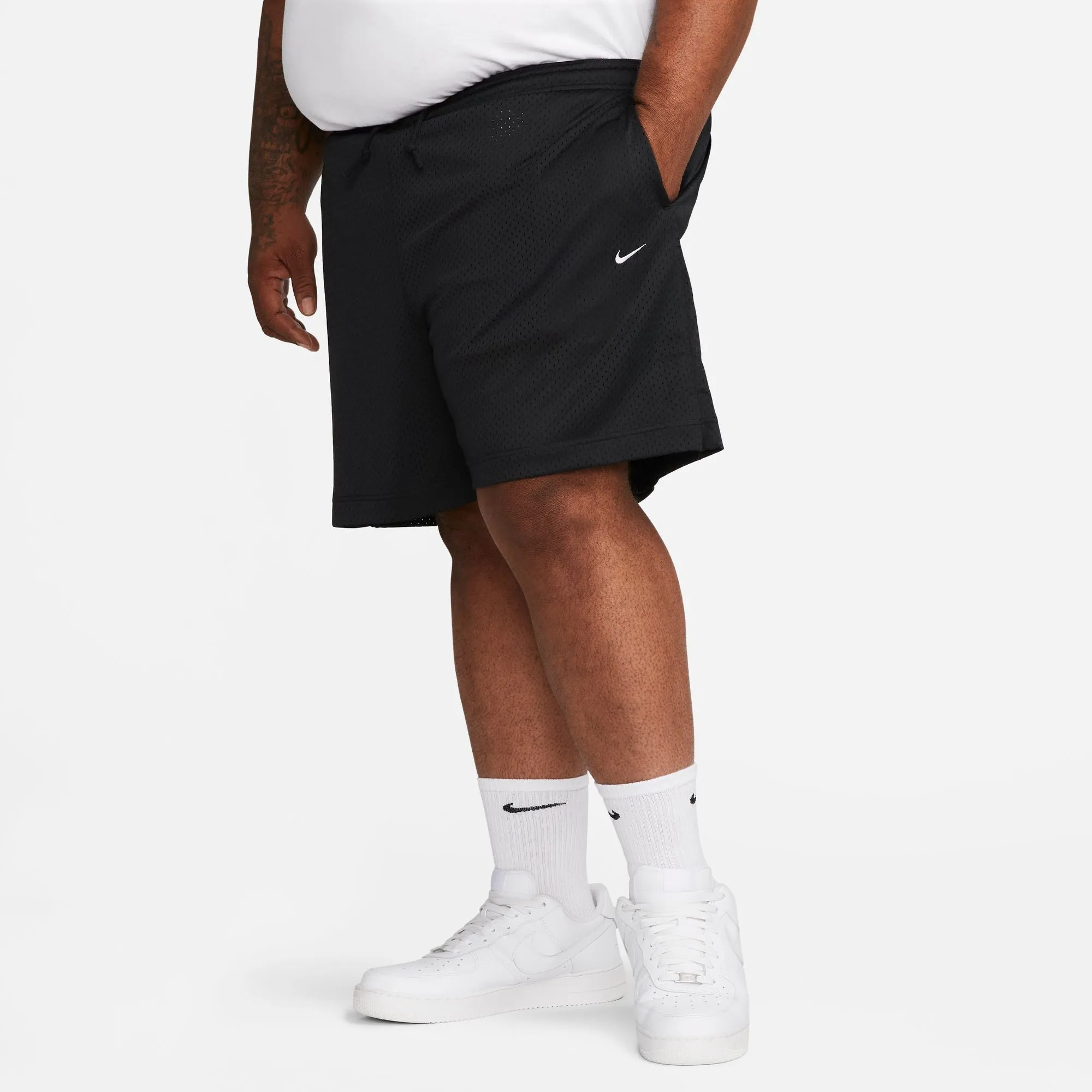 Nike Mesh Shorts (Black/ White)