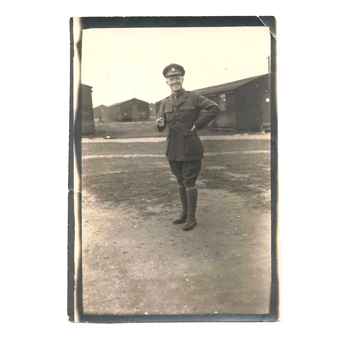 Original British WWI RAF White Movement Officer in Russian Civil War Grouping