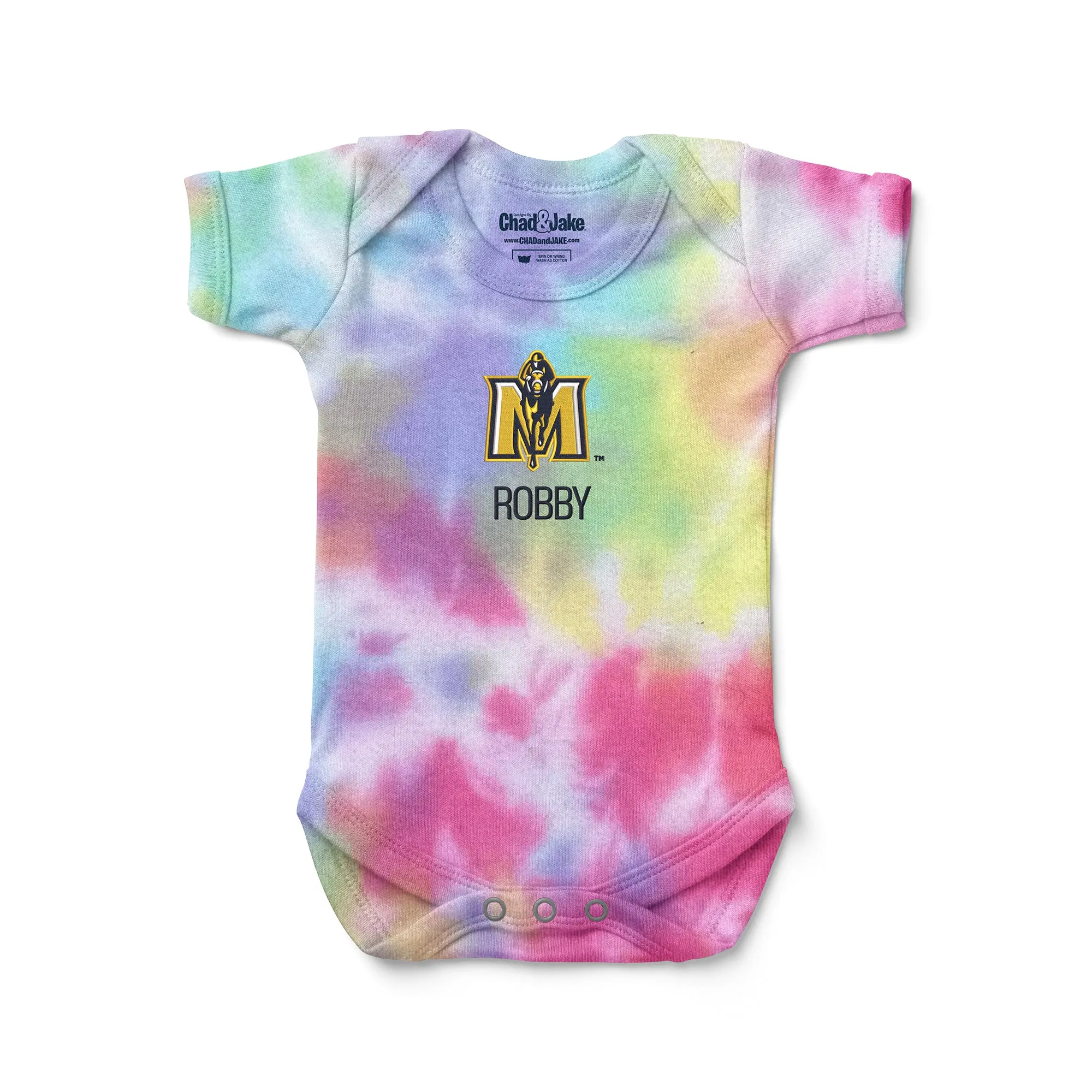 Personalized Murray St. Racers Tie Dye Bodysuit