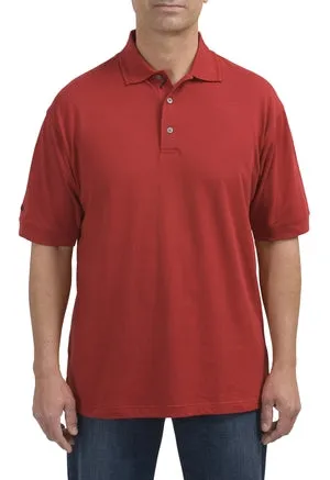 PING COLLECTION - DRY-FIBER DYNAMICS Chevron-Tipped Sport Shirt.   P501