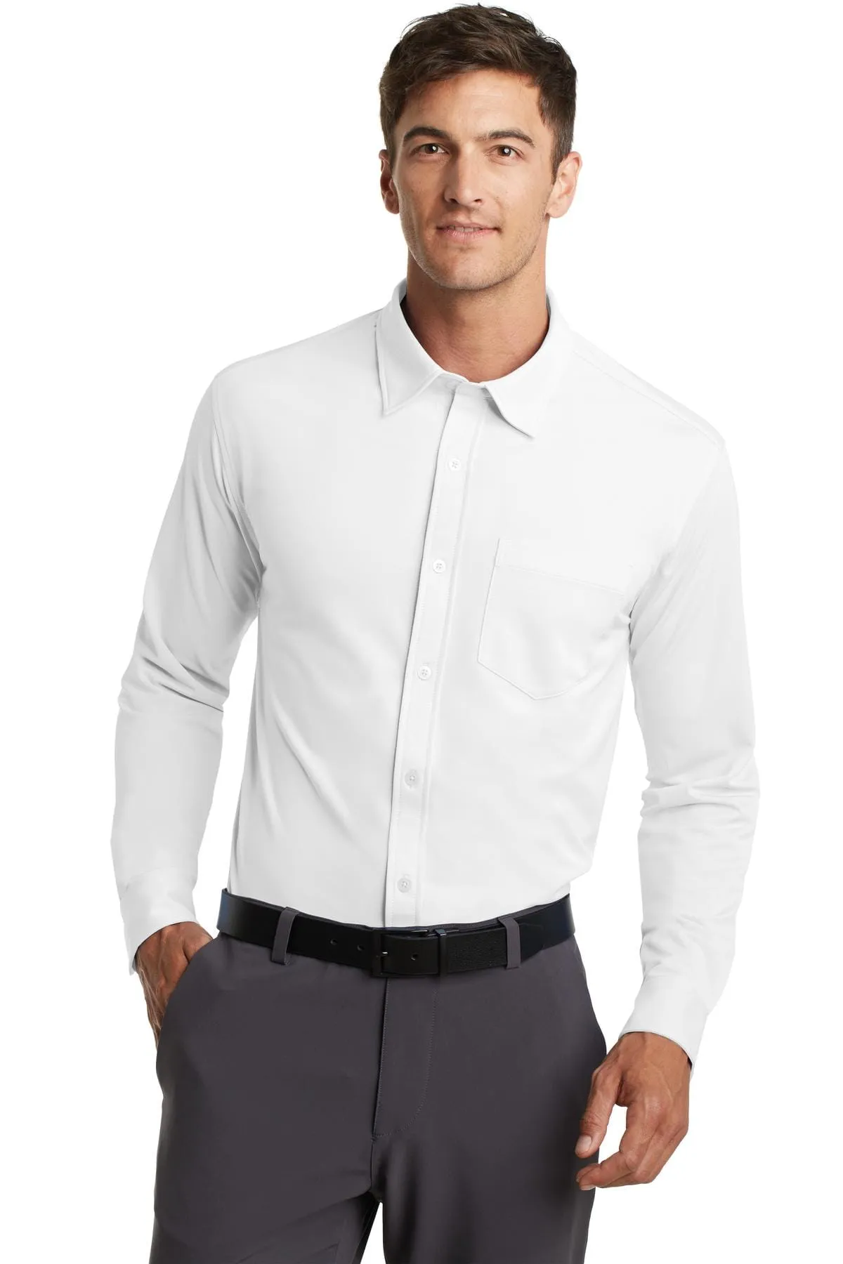 Port Authority®  Dimension Knit Dress Shirt. K570