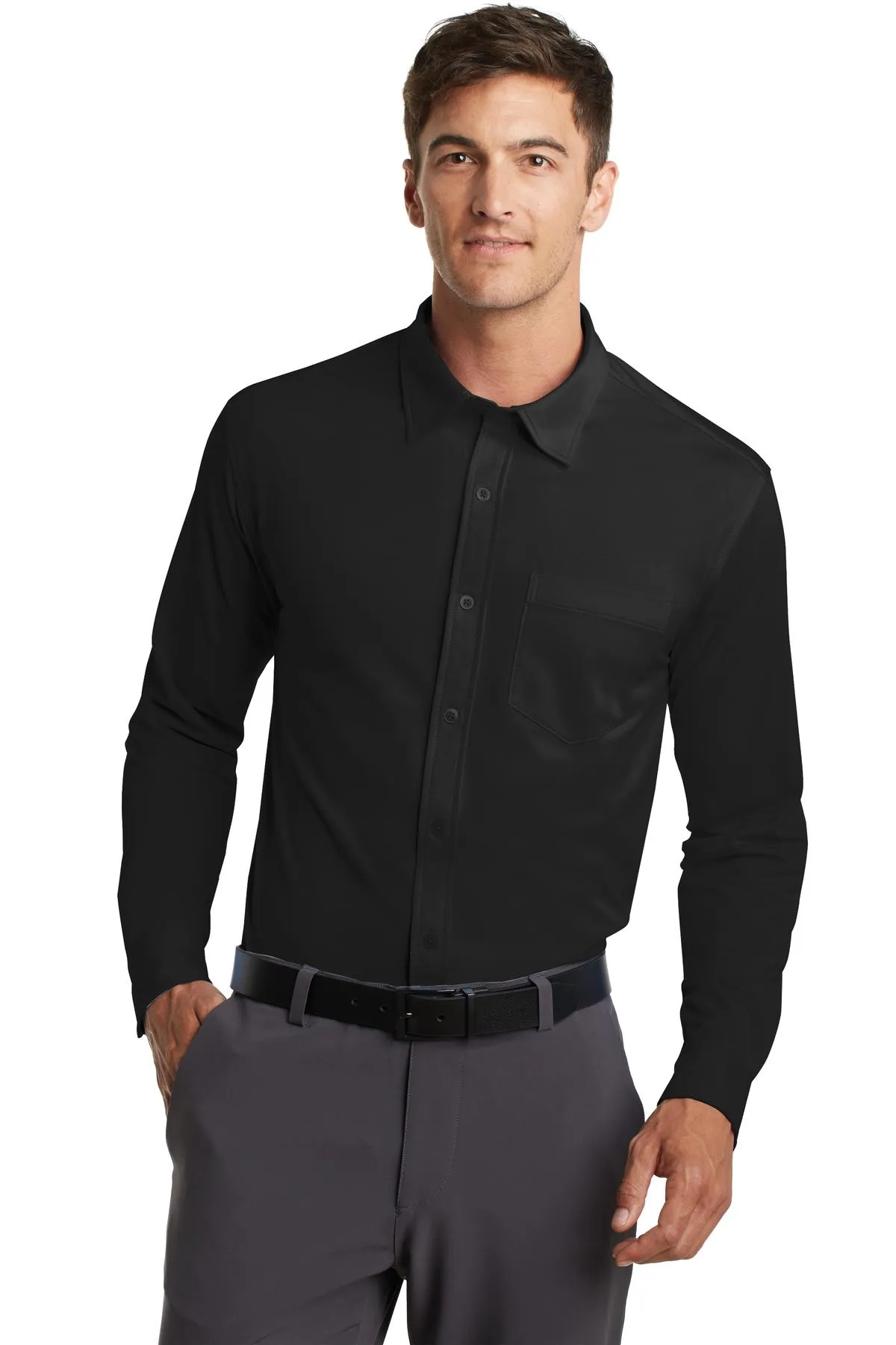 Port Authority¬Æ Dimension Knit Dress Shirt. K570