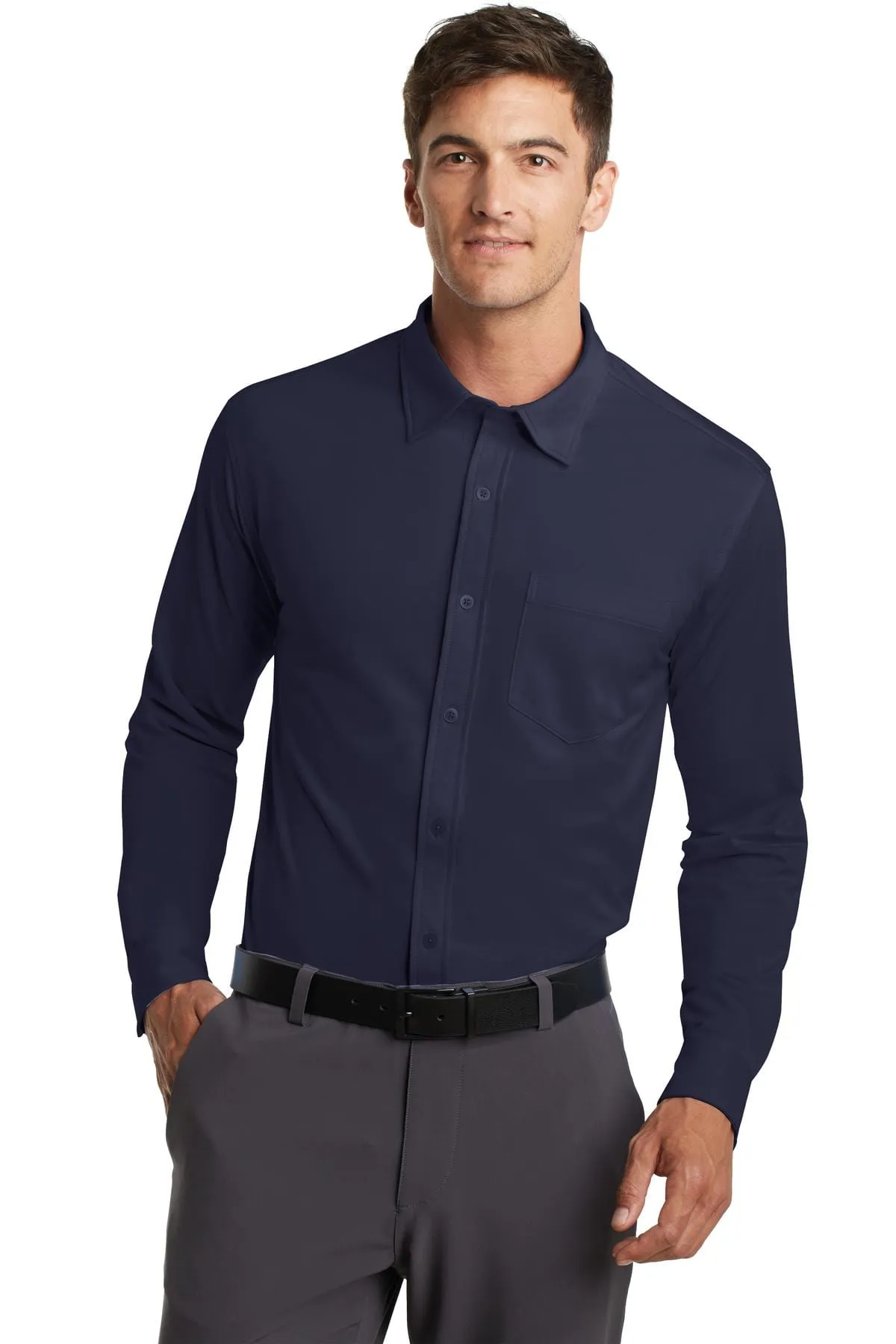 Port Authority®  Dimension Knit Dress Shirt. K570