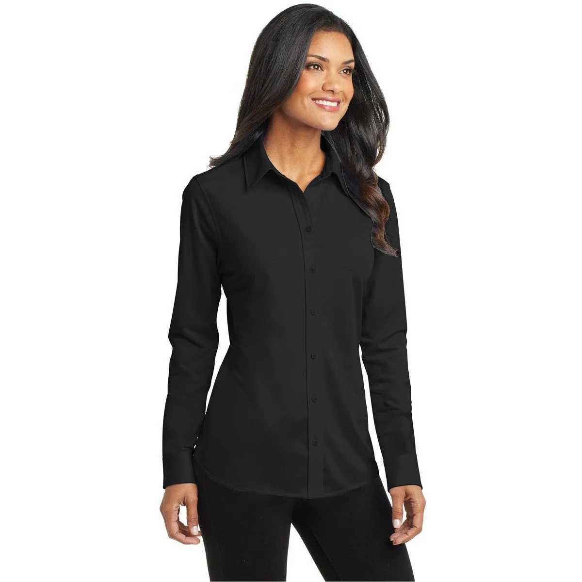 Port Authority® Ladies Dimension Knit Dress Shirt - L570