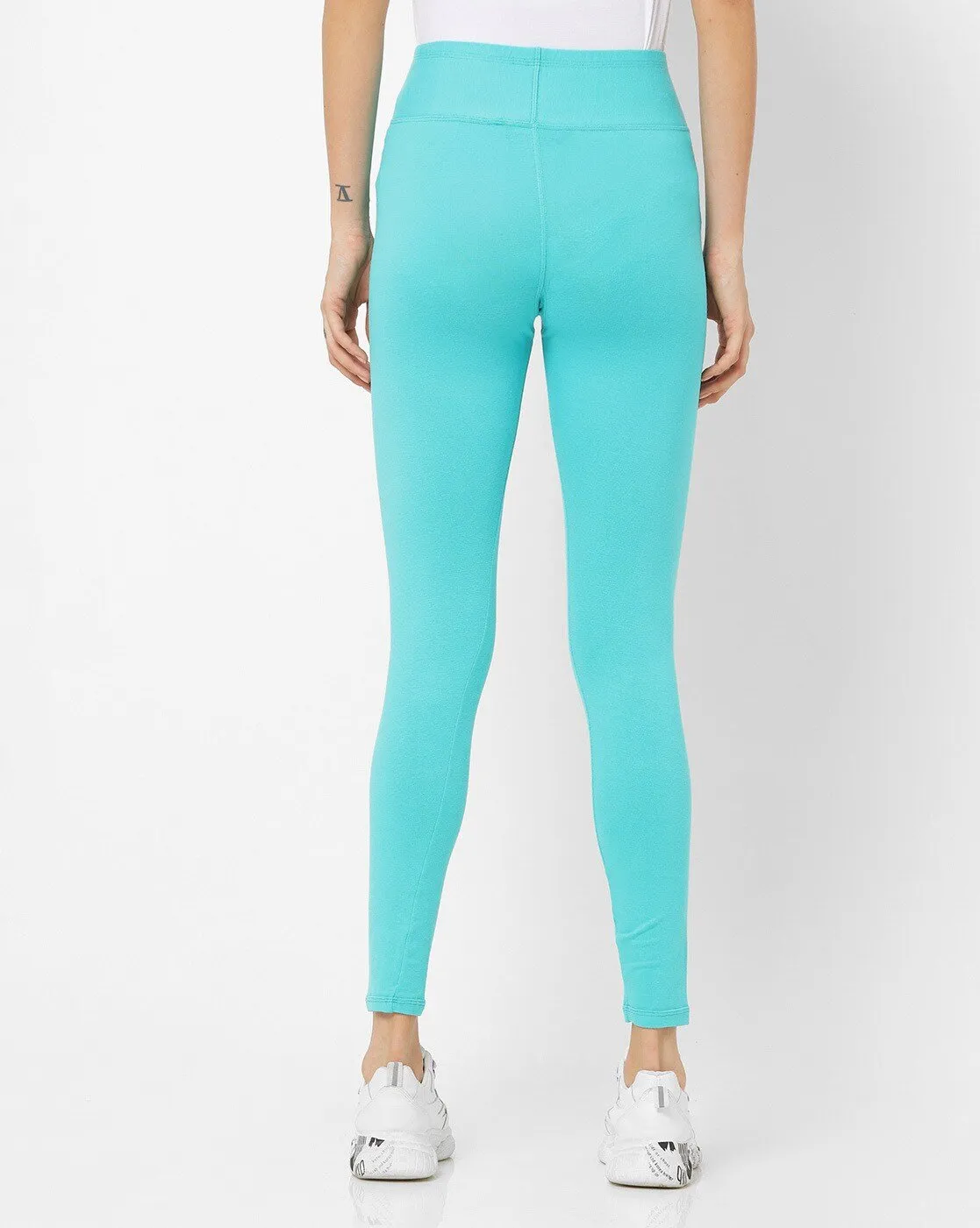 Premium shapewear leggings pants for ladies & girls sky blue