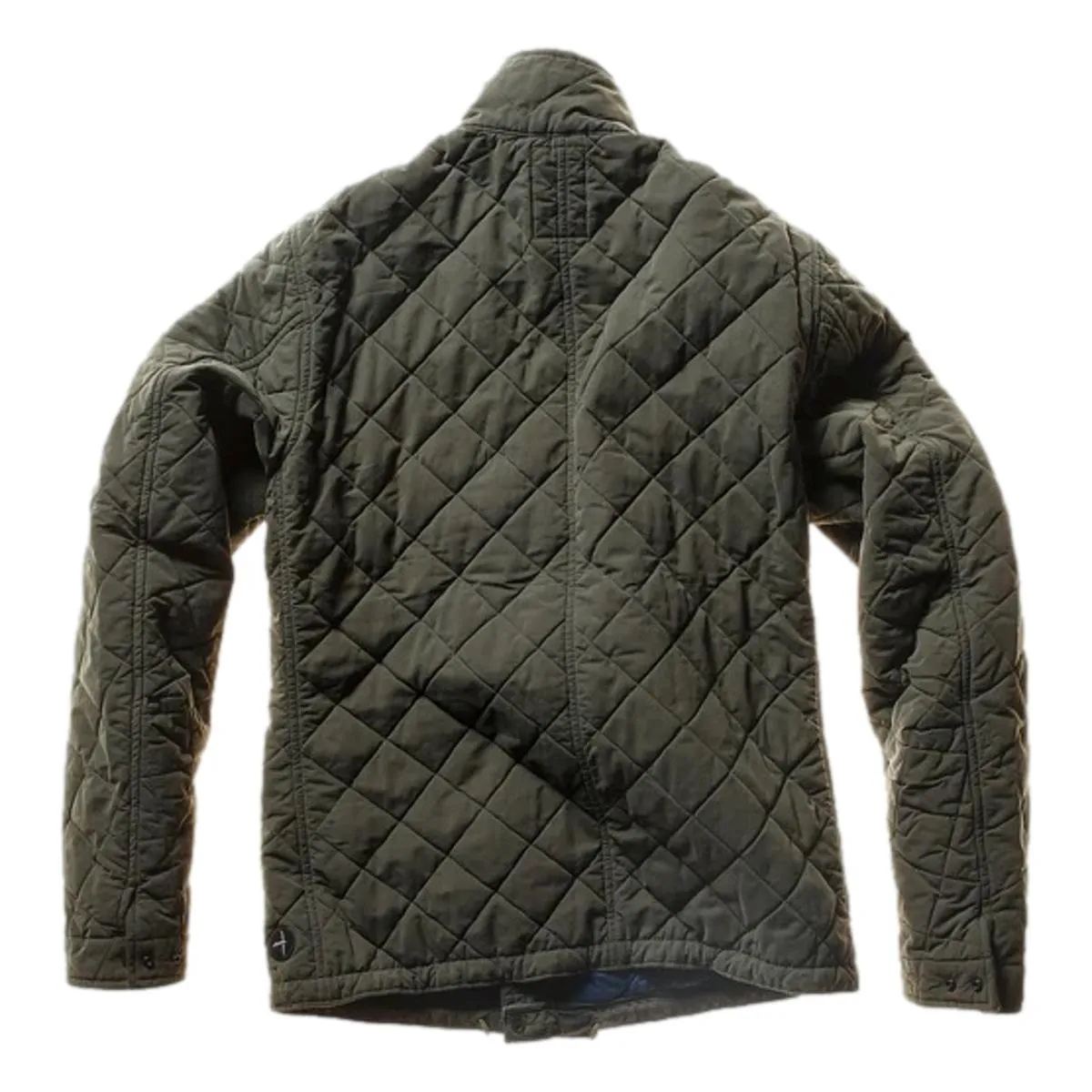 Quilted Tanker Dark Loden