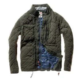 Quilted Tanker Dark Loden