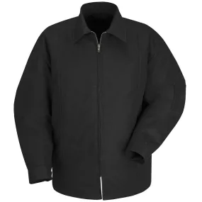 Red Kap Perma-Lined Panel Jacket JT50 - Black