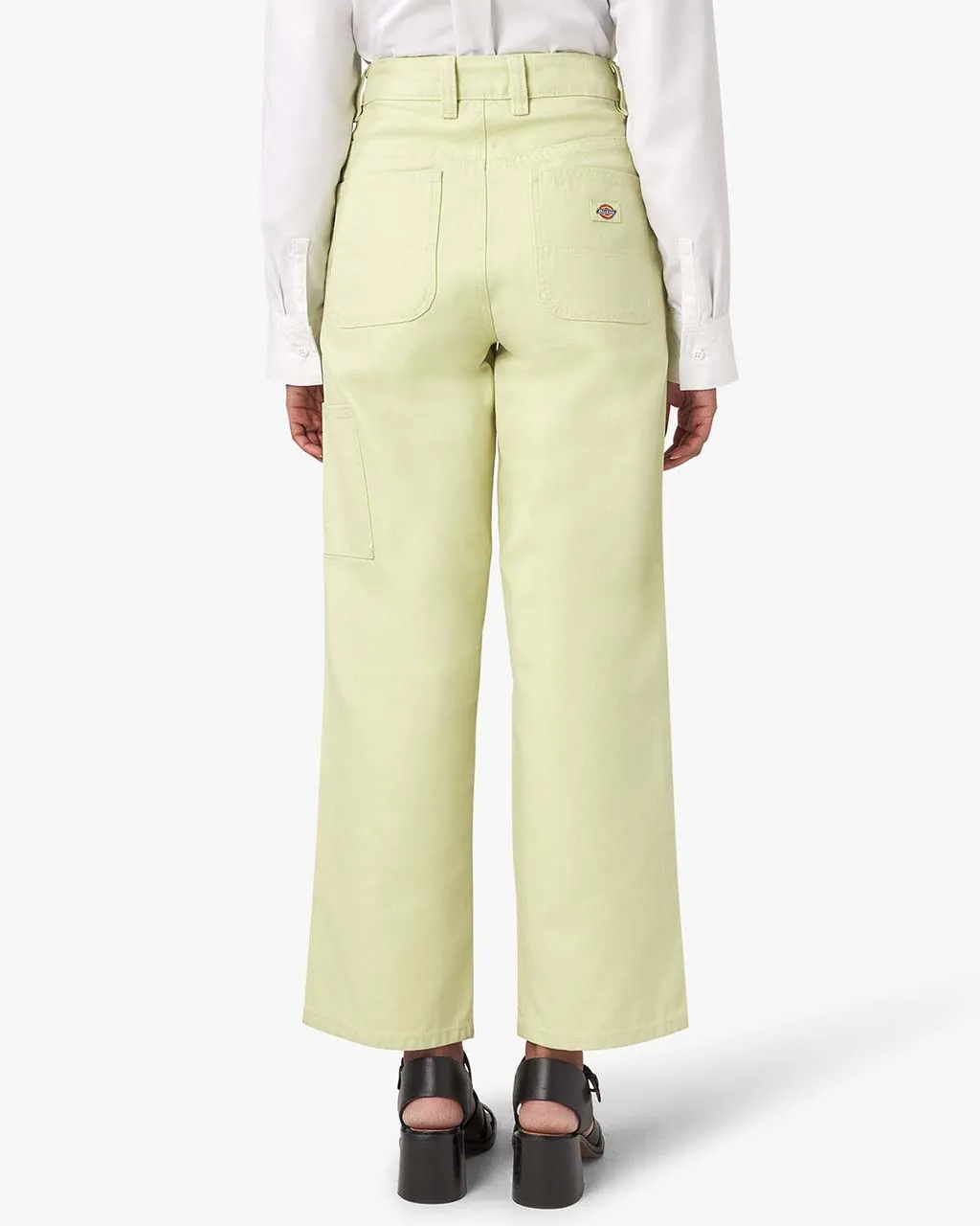 Regular Fit Duck Pants - Pale Green