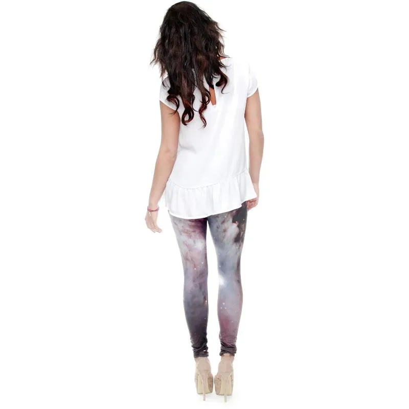 Regular Leggings (8-12 UK Size) - Galaxy Black