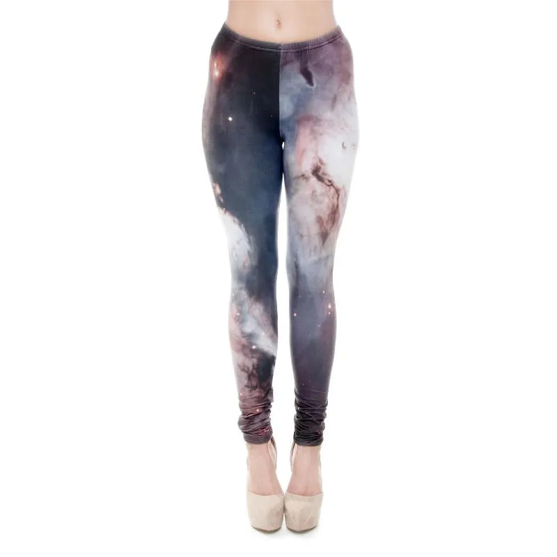 Regular Leggings (8-12 UK Size) - Galaxy Black