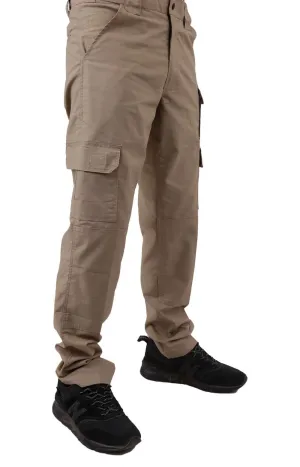 Rothco Khaki Tactical Duty Pants with Multi-Functional Pockets