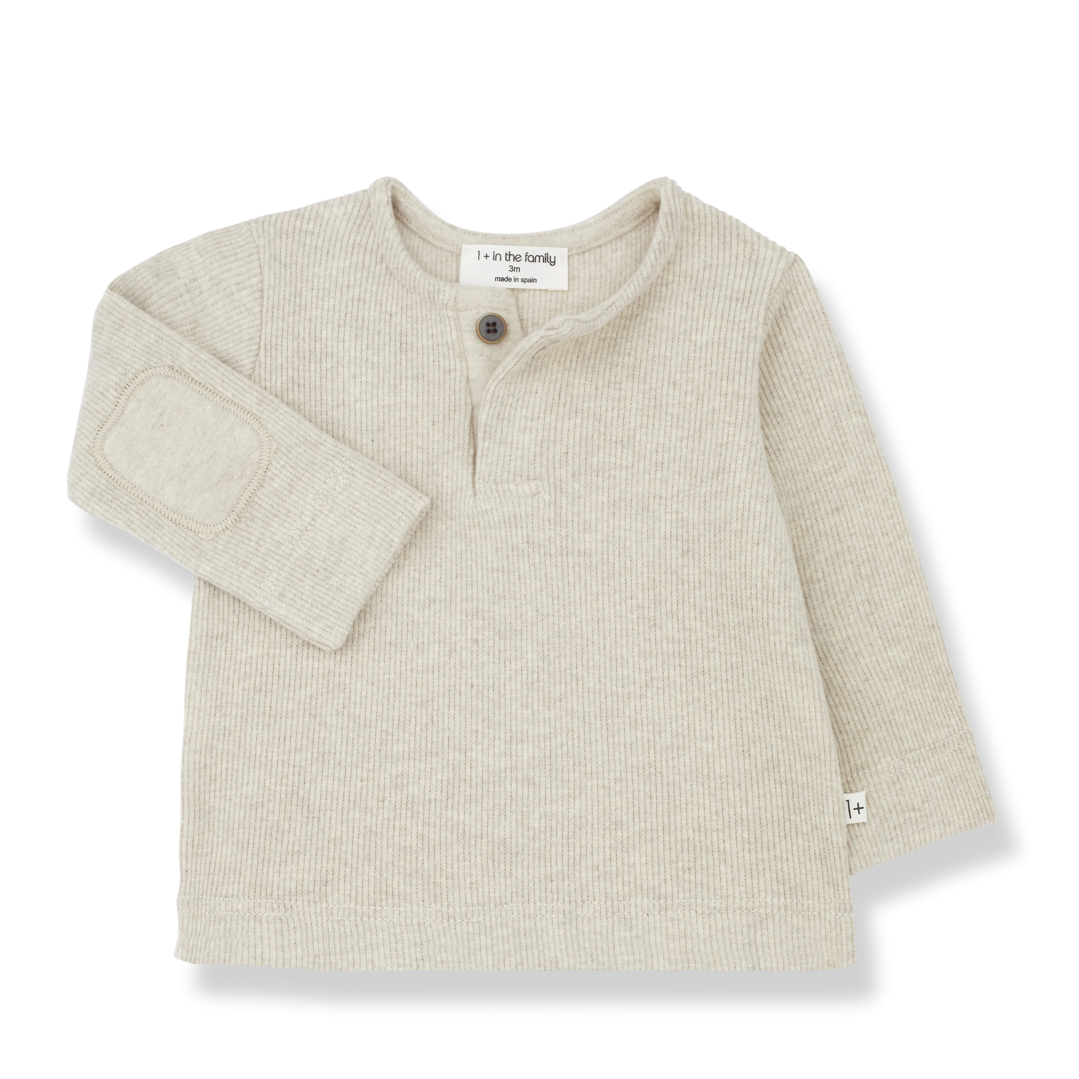 SANDAL henley t-shirt - oatmeal