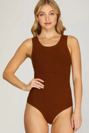 Sandy Sleeveless Sweater Bodysuit