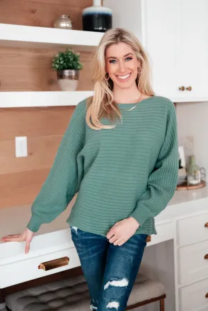 Say Anything Sweater in Sage