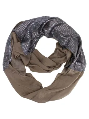 Sequin Lightweight Infinity Scarf