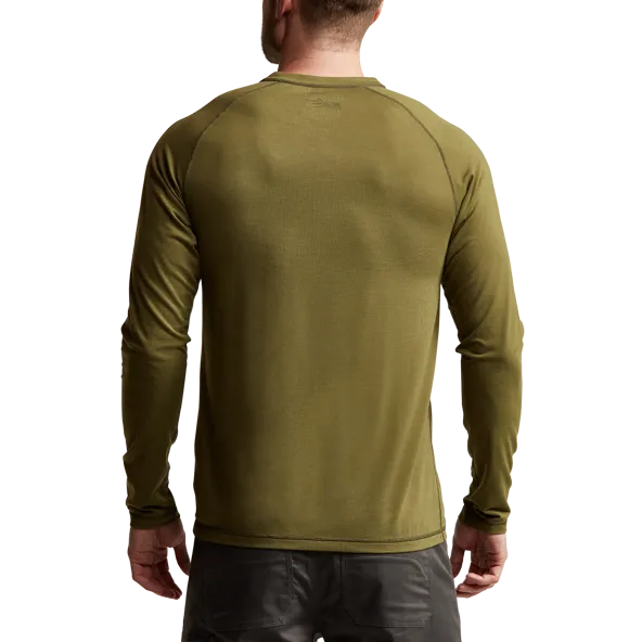 'Sitka' Men's Hanger Work Henley - Covert