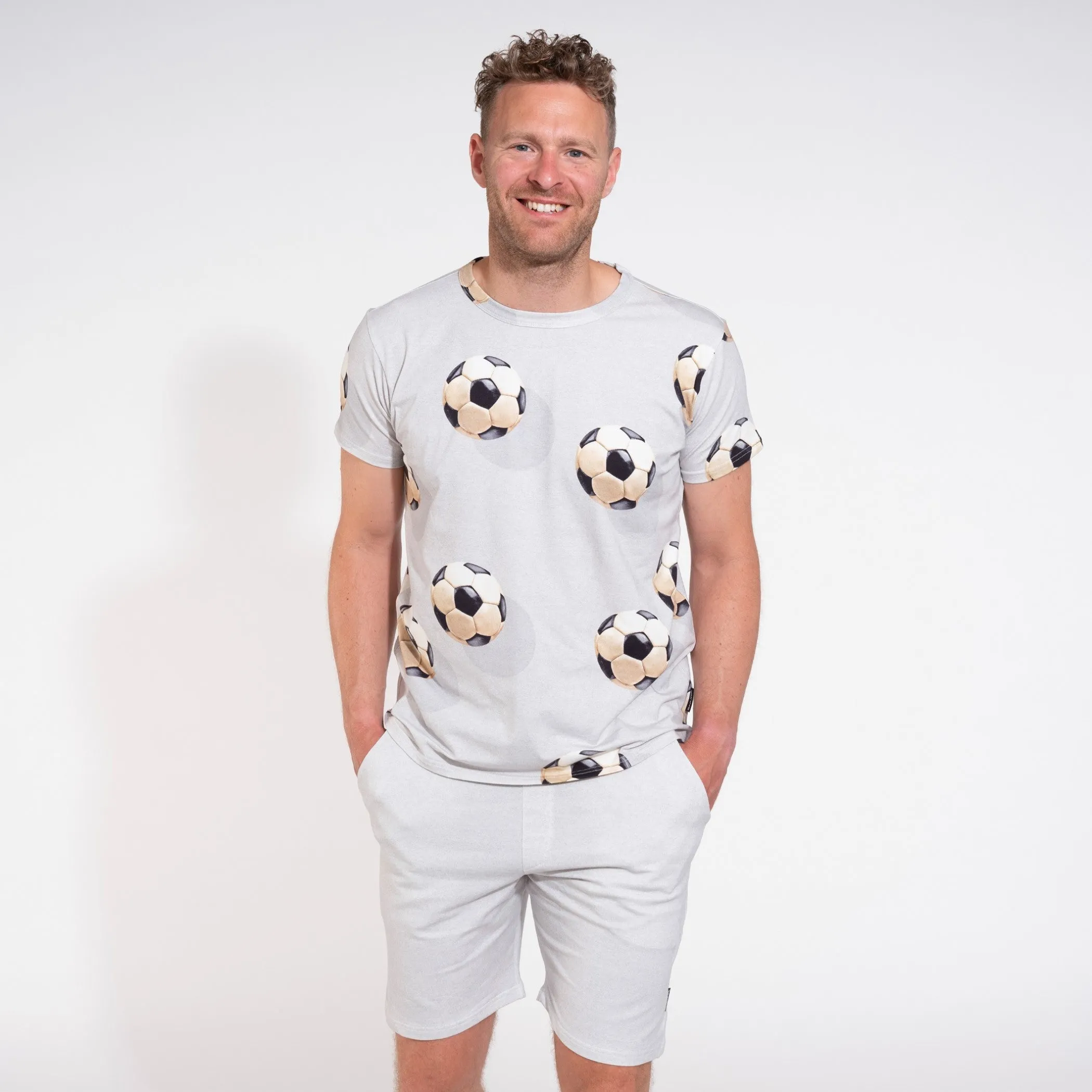 SNURK Fussball Grey Short Man