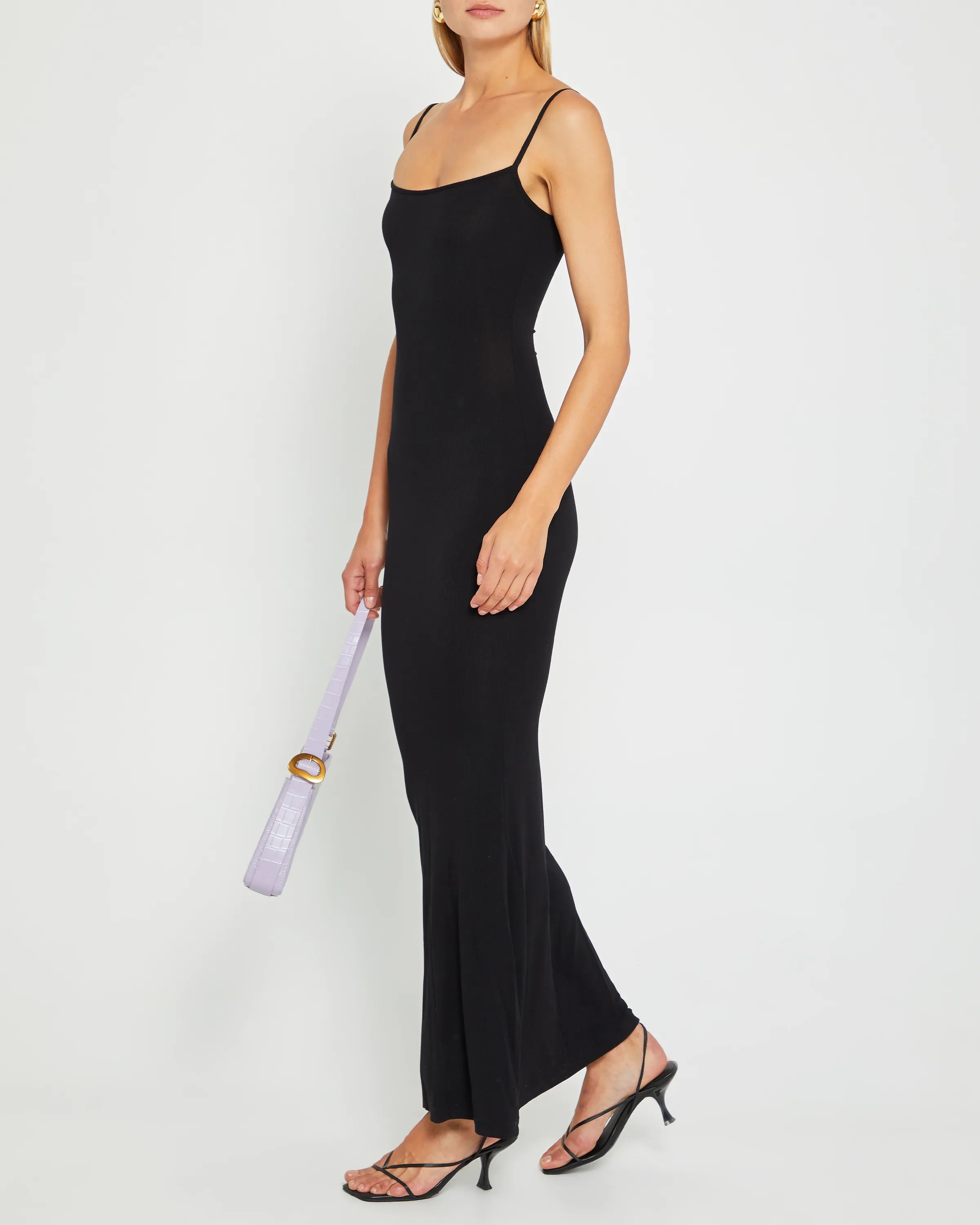 Soft Lounge Long Slip Dress