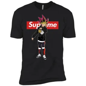 Supreme Yugi Mutou Game Yugioh T-shirt Men Short Sleeve T-Shirt