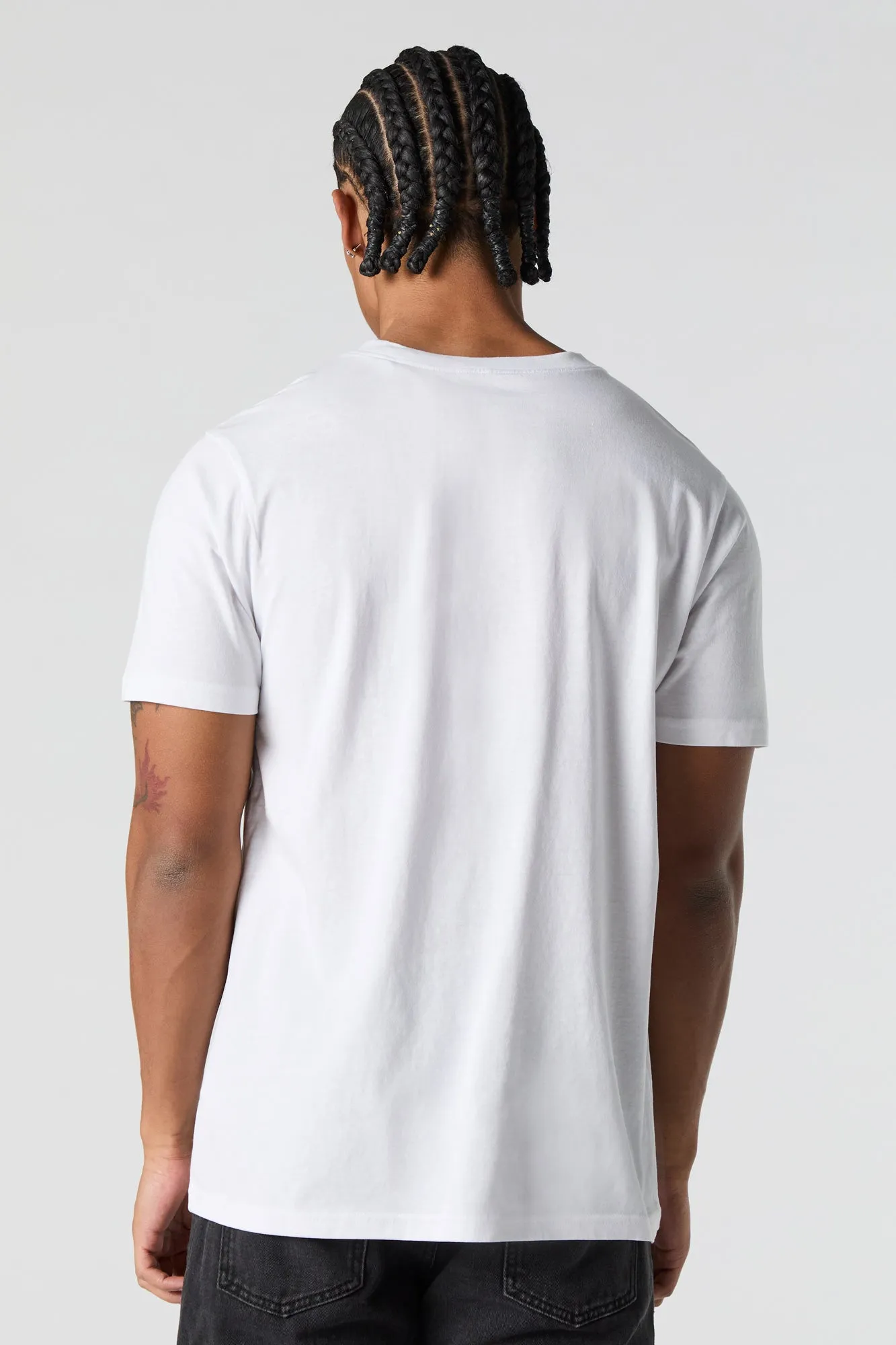T-shirt Henley uni