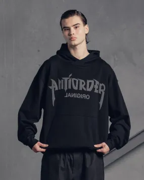 The Anti Order Shibuya Markets Boxy Hoodie Black/Grey