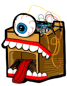 The Chomper Bot - A Make: Magic Kit